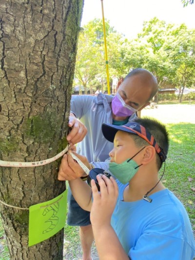 森林護衛隊闖關：樹木健康檢查，測量樹高胸徑 (1)